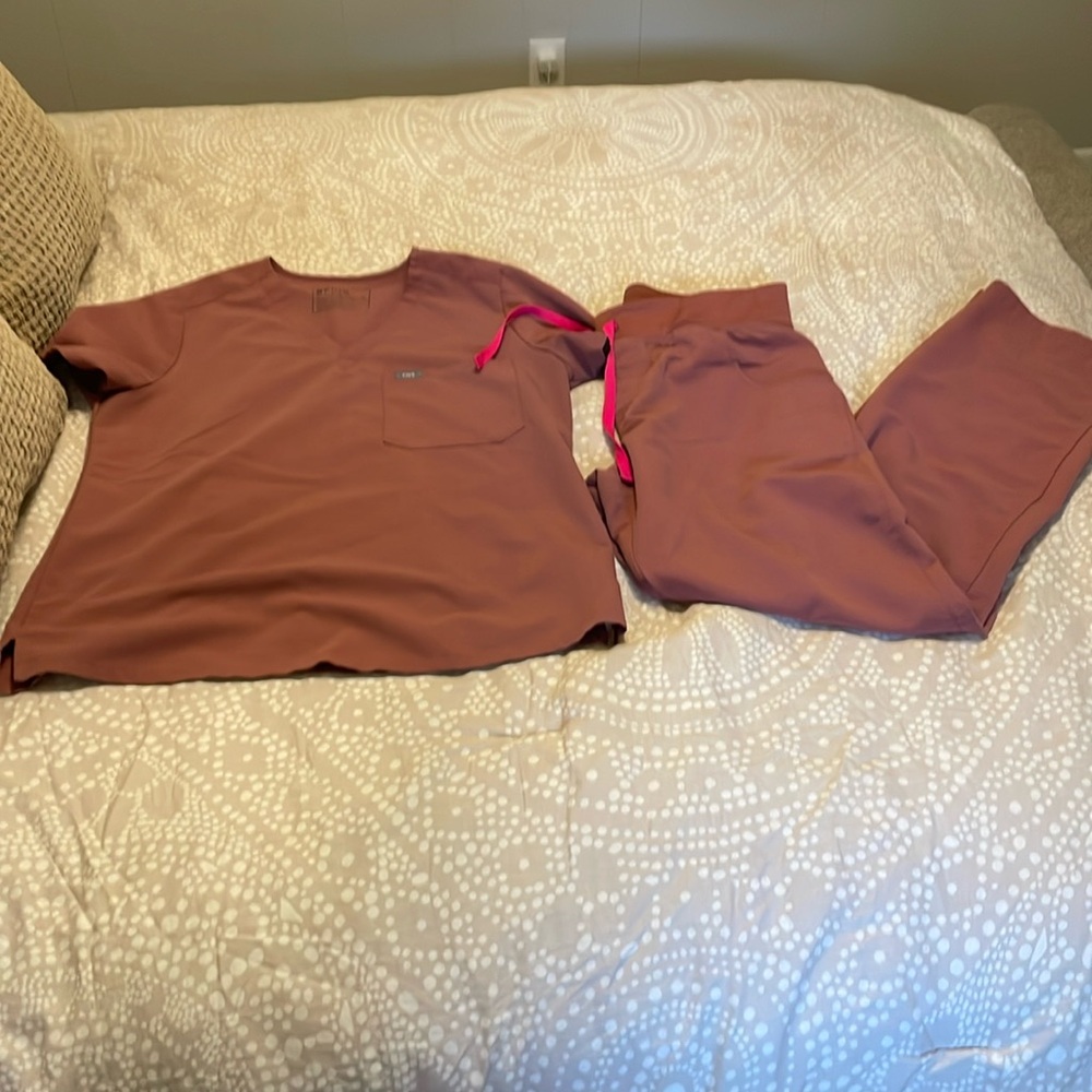 Pink Figs Scrubs